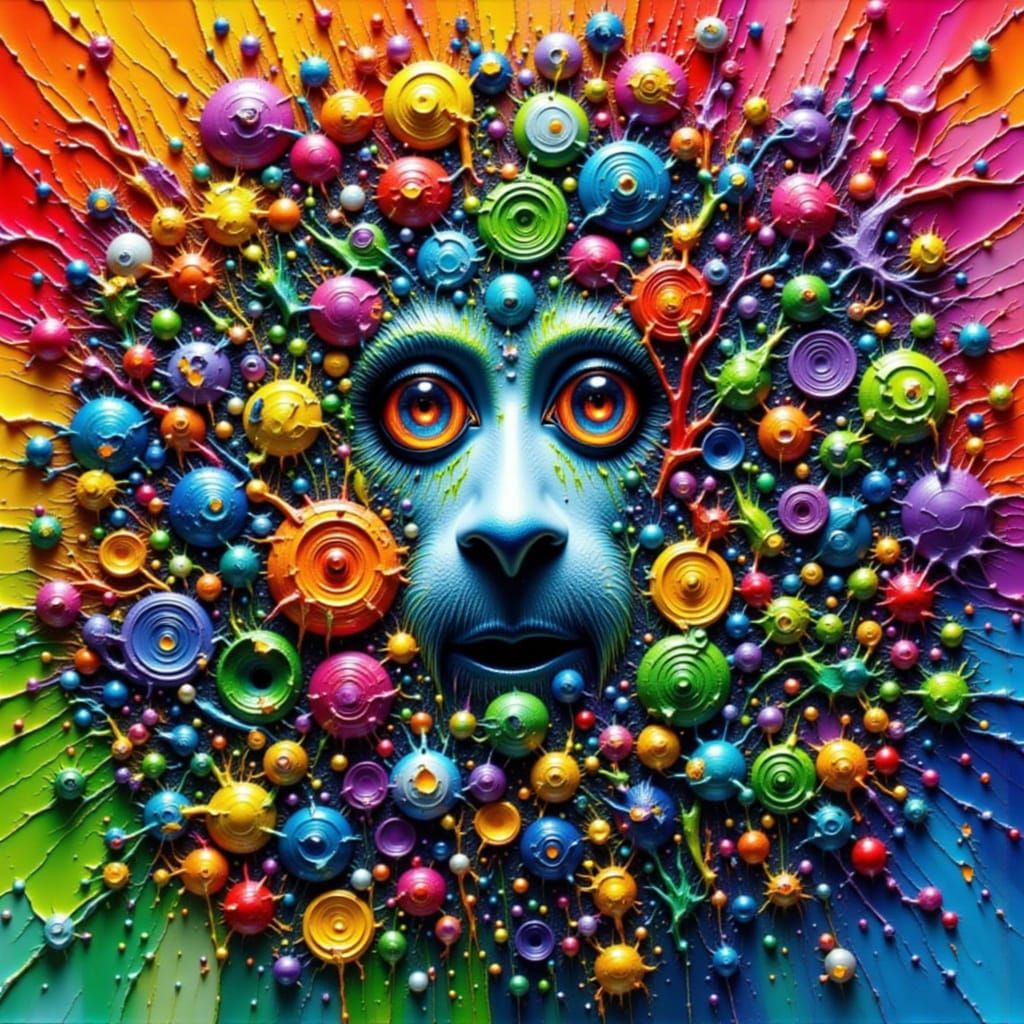 Whimsical Doodlebugs Peek Out in Detailed Matte Painting