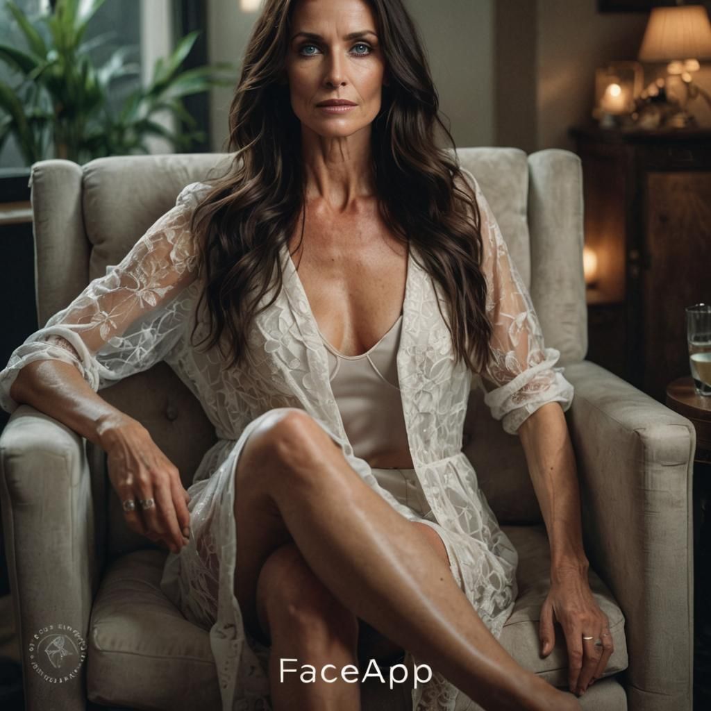 Beautiful Woman in Sheer Outfit, Cinematic Film Still