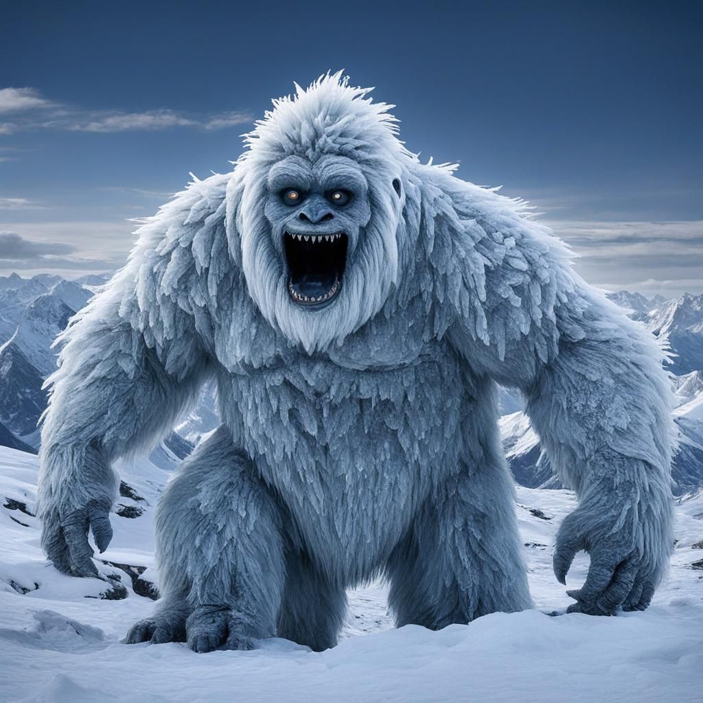 Abominable Snowman. I want Spring back.