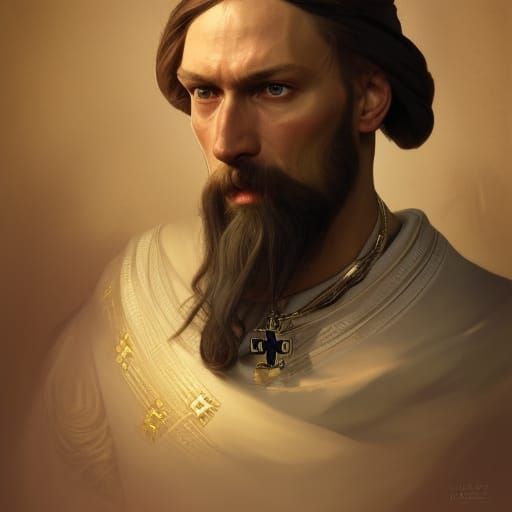 A late medieval Russian priest