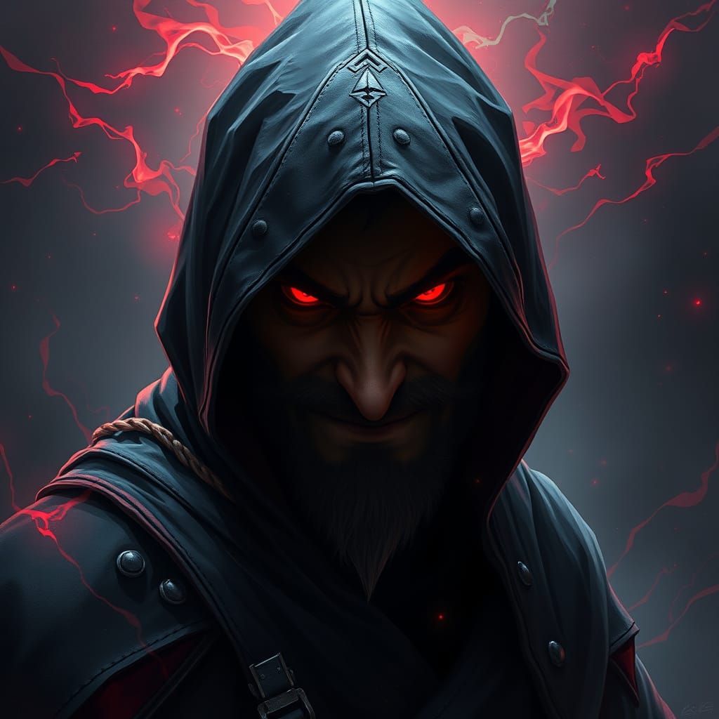 Dark Wizard Unleashes Mystic Power