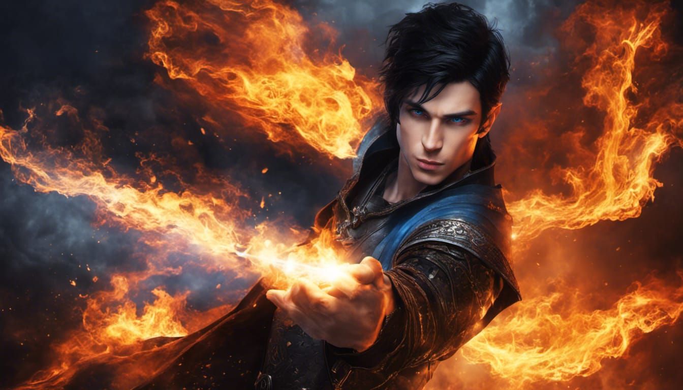 Stellion, wood elf sorcerer