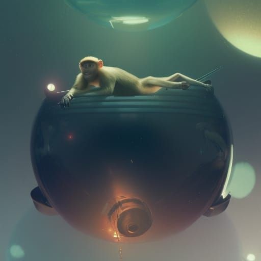 Monkeys in Space: Dynamic Concept Art