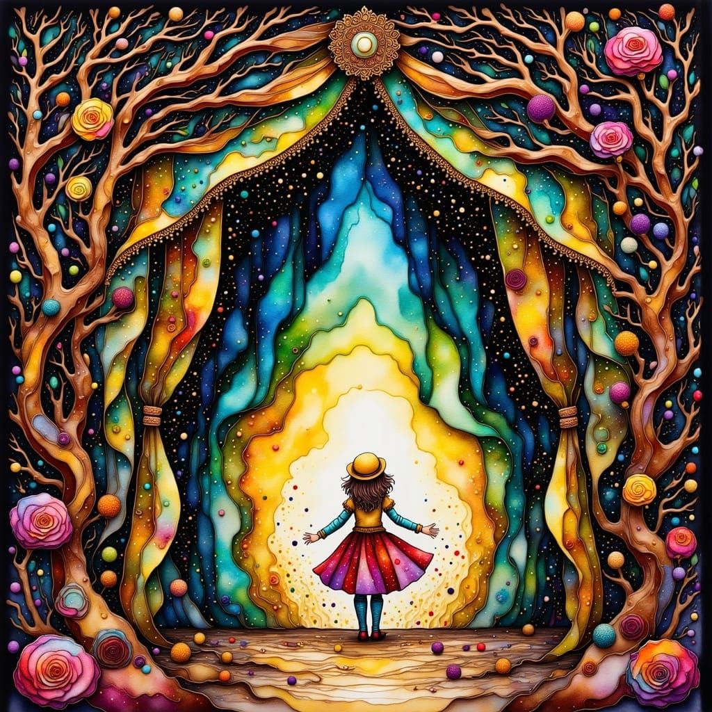 Mystical Stage Reveals Fantasy Performance