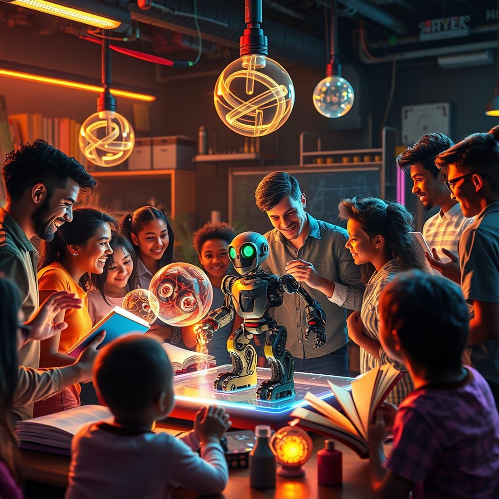 Luminous Learning Community in Futuristic Workshop