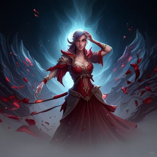 Dark Fantasy Forbidden Love Concept Art