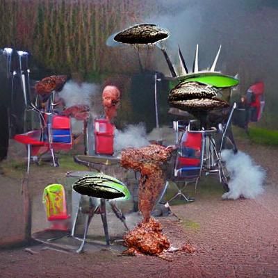 Alien's Catastrophic Barbecue Mishap