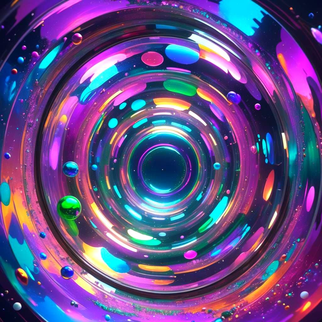 Cosmic Infinity Mirror with Psychedelic Reflections