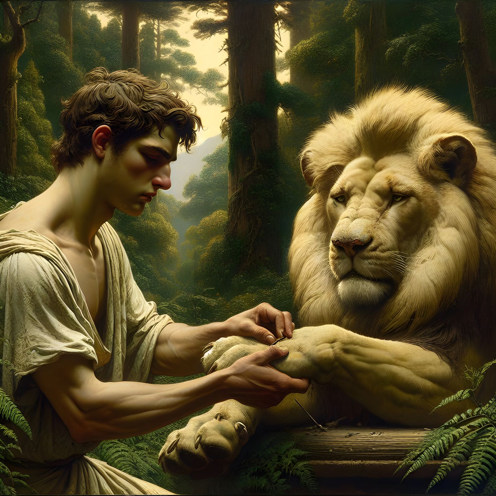 Androcles and Friend
