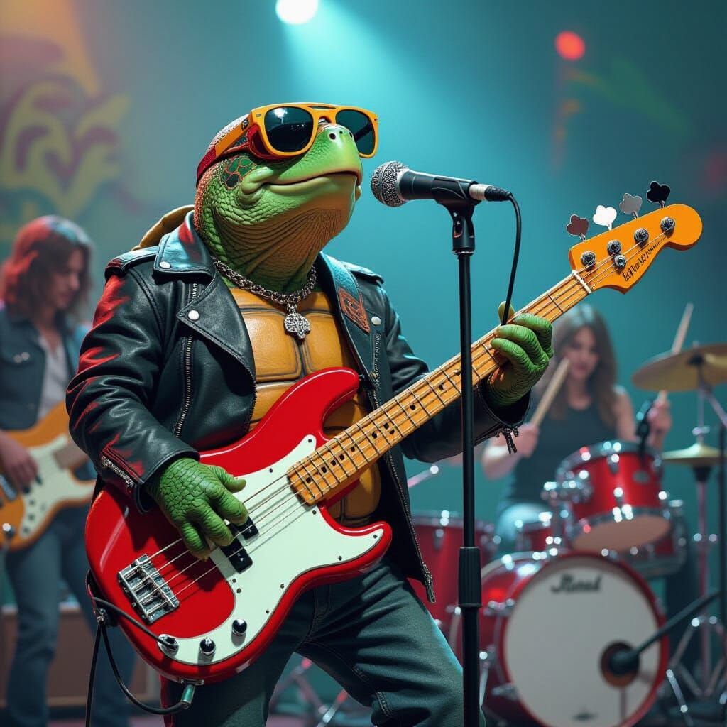 Turtle Rock Star Channels Black Sabbath in Art Nouveau