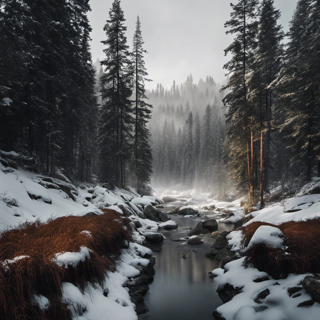 Cinematic Song Lyrics as Melting Oil Painting