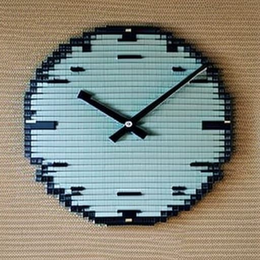 Pixel Art Clock: 8-bit Digital Time