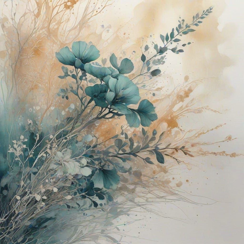 Whispers of Forgotten Memories in Dreamy Watercolor