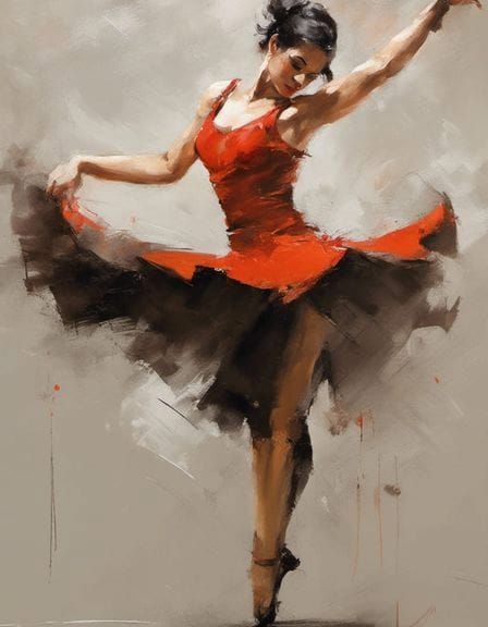 Expressive Dancer in Motion