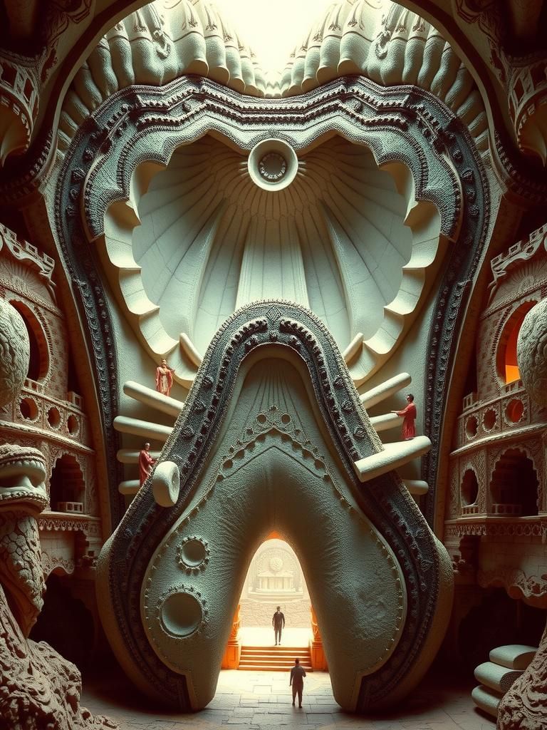 Ancient Chinese Grotto Revealed Inside Molar Tooth