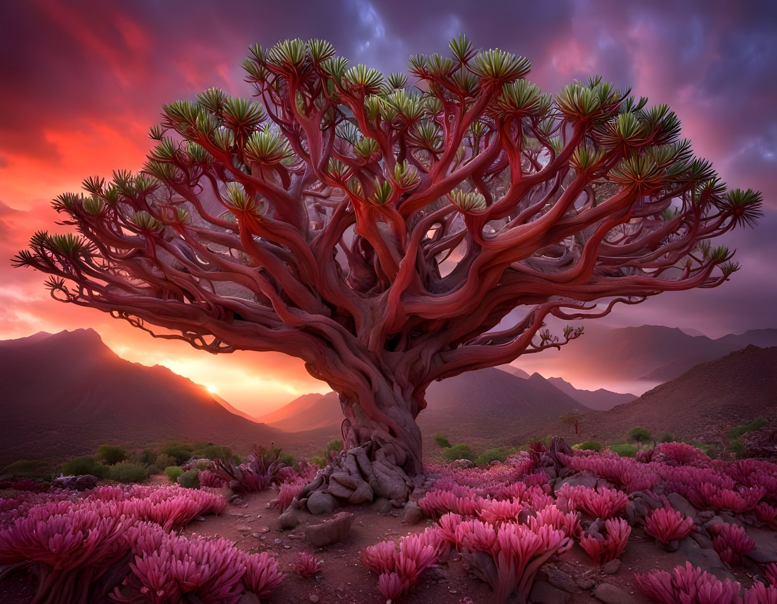 Socotra Dragon's Blood Tree