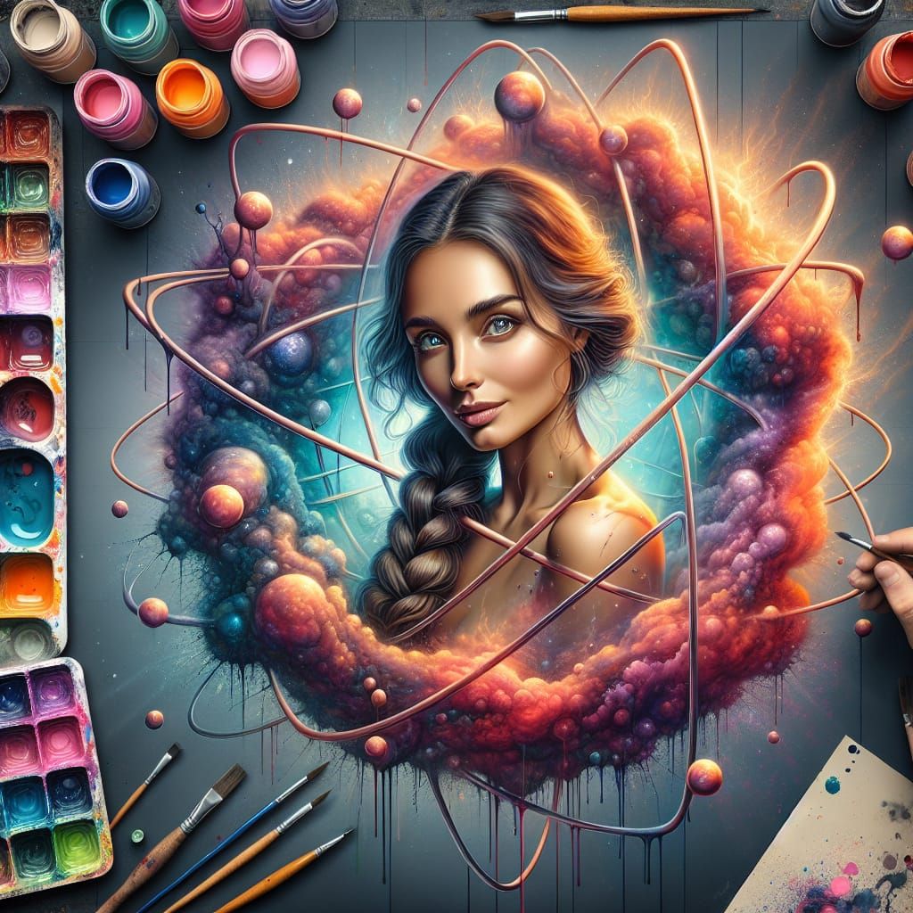 6 pictures (4): Woman under the sign of the atom