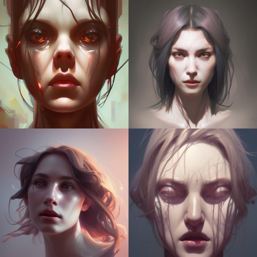 Creepy Hyperdetailed Portrait in Unreal Engine 5