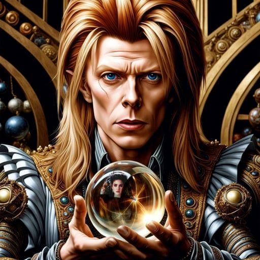 Younger Jareth Dreaming Of Future Sarah