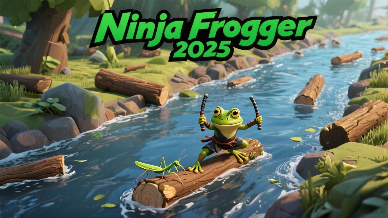 Ninja Frogger 2025