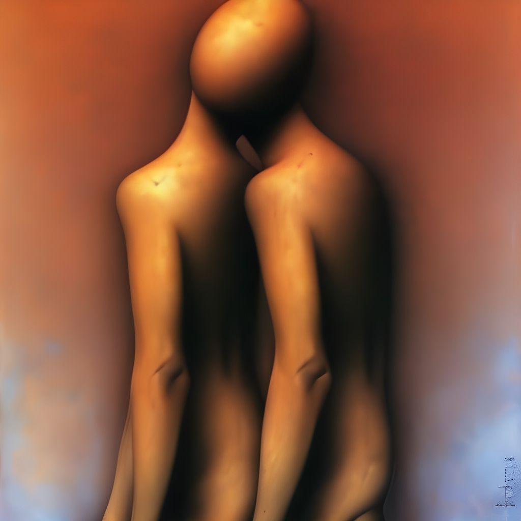 Disturbing Siamese Twins in Expressionist Style