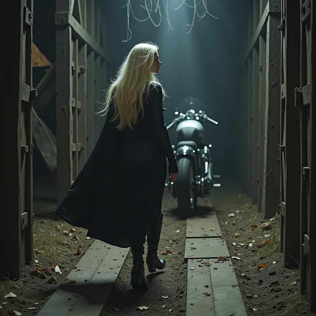 Woman Finds Motorcycle in Abandoned Barn