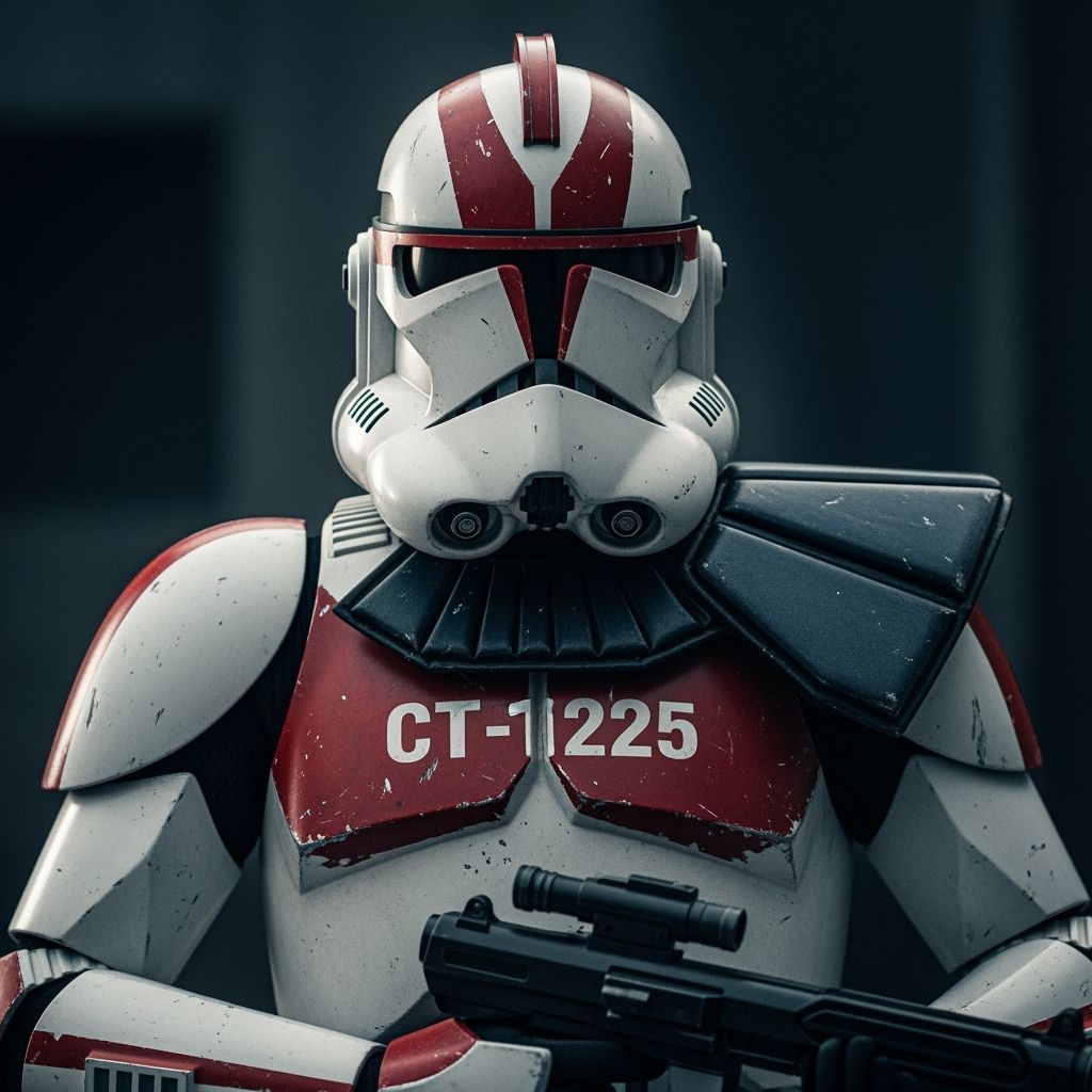 Star Wars Clonetrooper CT-1225 in Cinematic Film Style