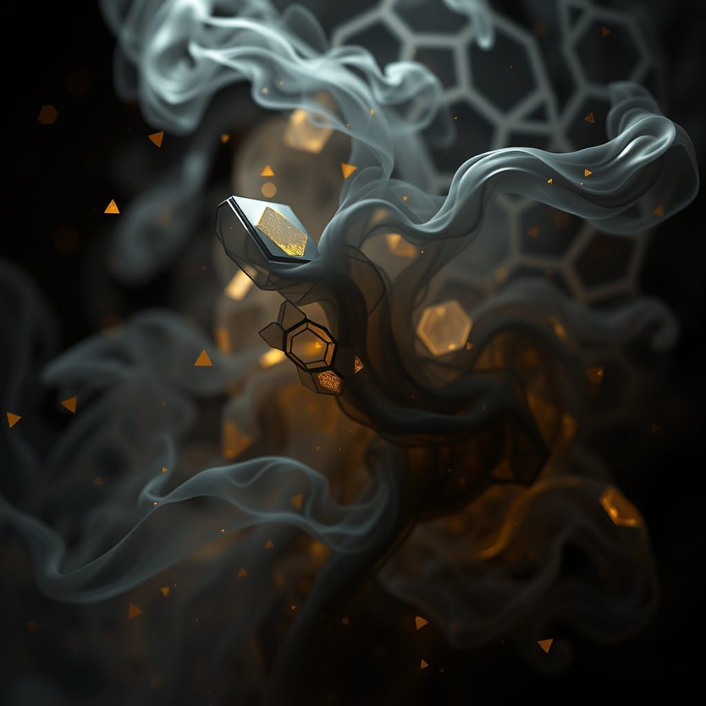 Mystical Geometric Smoke Ritual