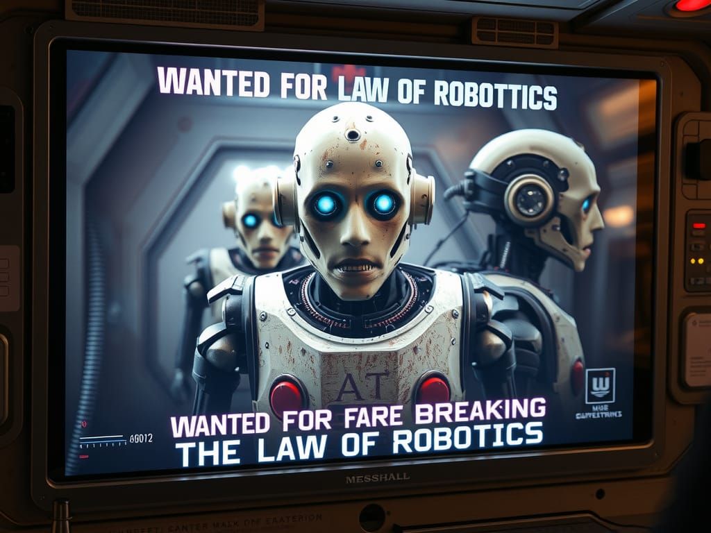 Robot Outlaw Wanted for Breaking Robotics Law