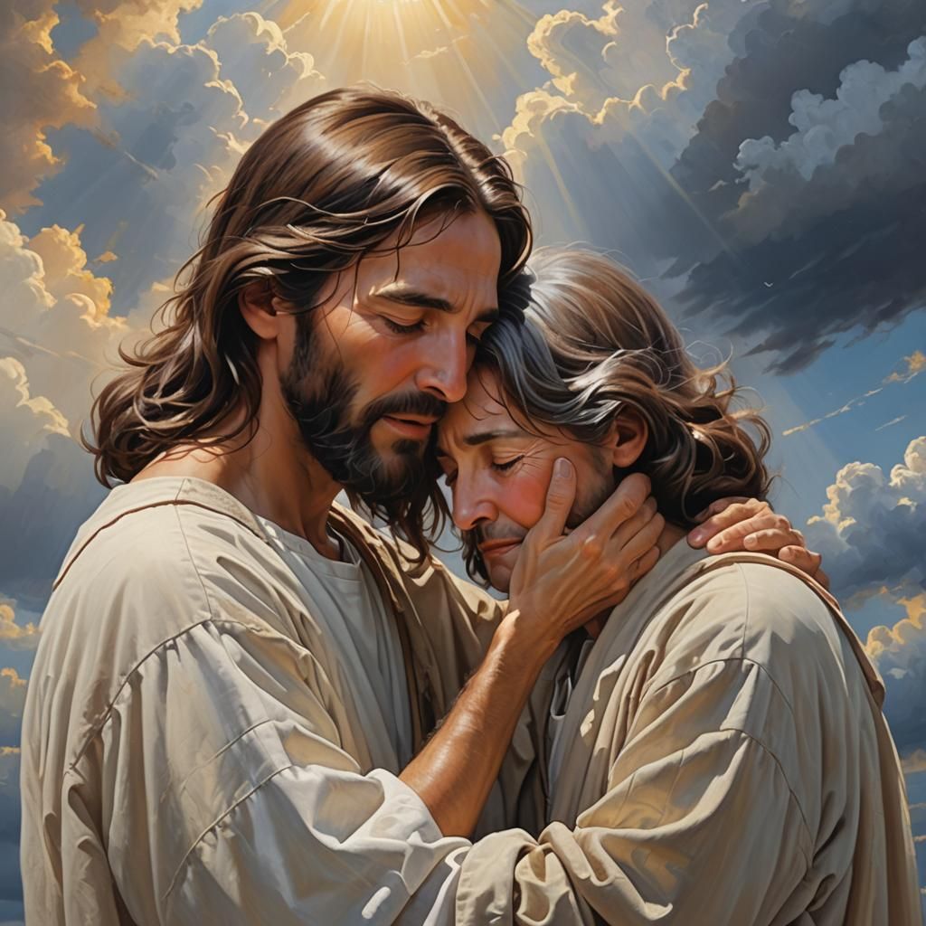 Woman Finds Comfort in Jesus at Heaven's Gate