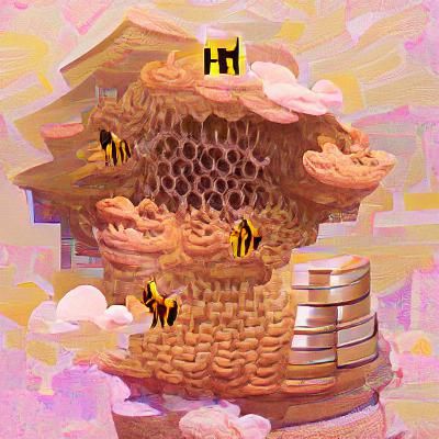 AI Generated Image of Beehive