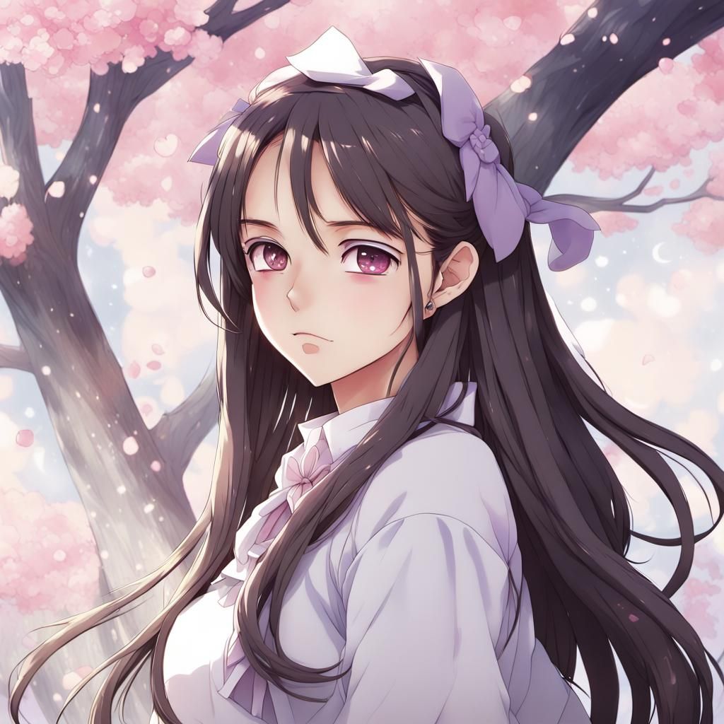 Olivia Rodrigo in Anime Style