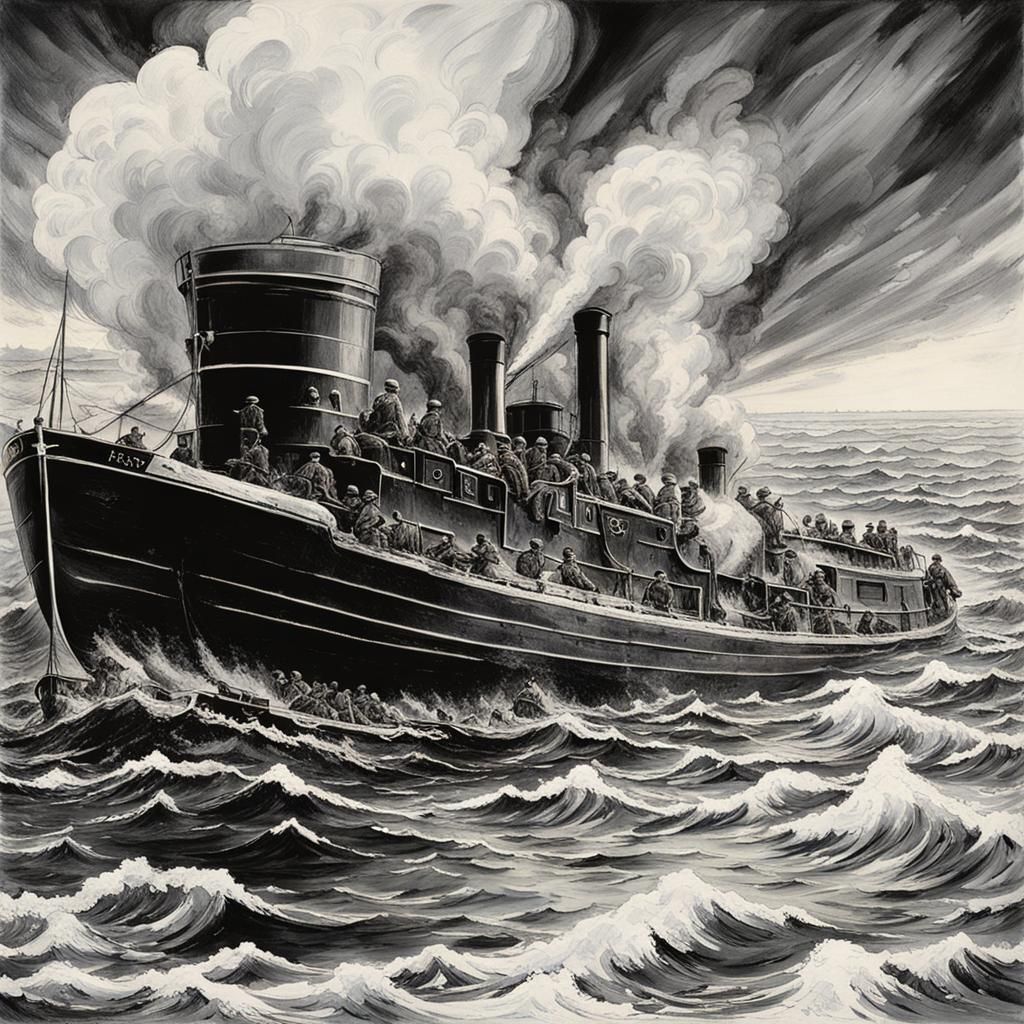 Wartime Anxiety and Resilience in Anime Style