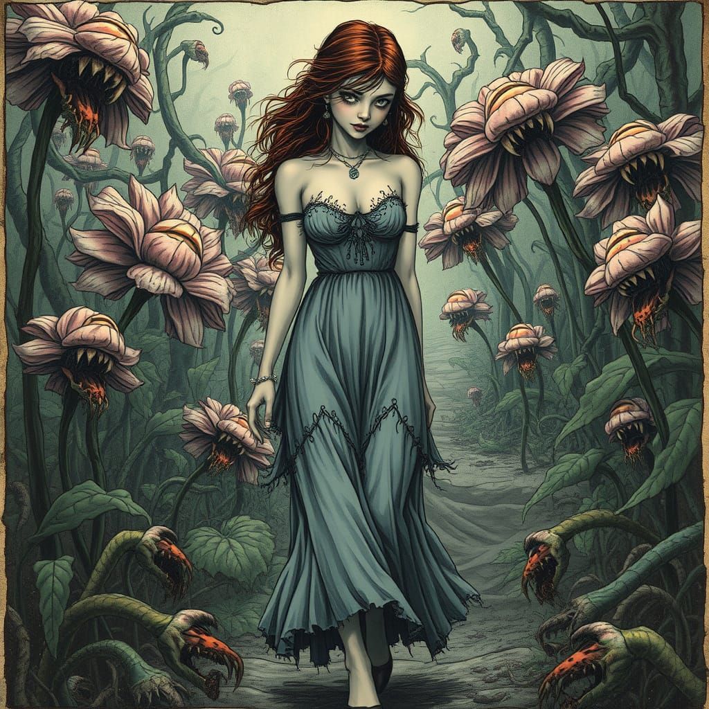 Eldritch Garden: 80s Anime Body Horror