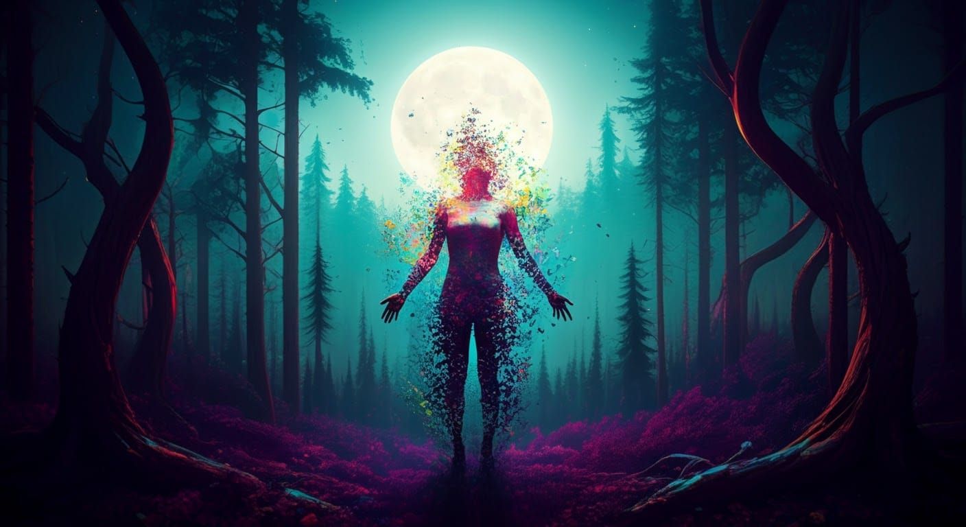 Matter to Energy Transmutation in Dark Forest