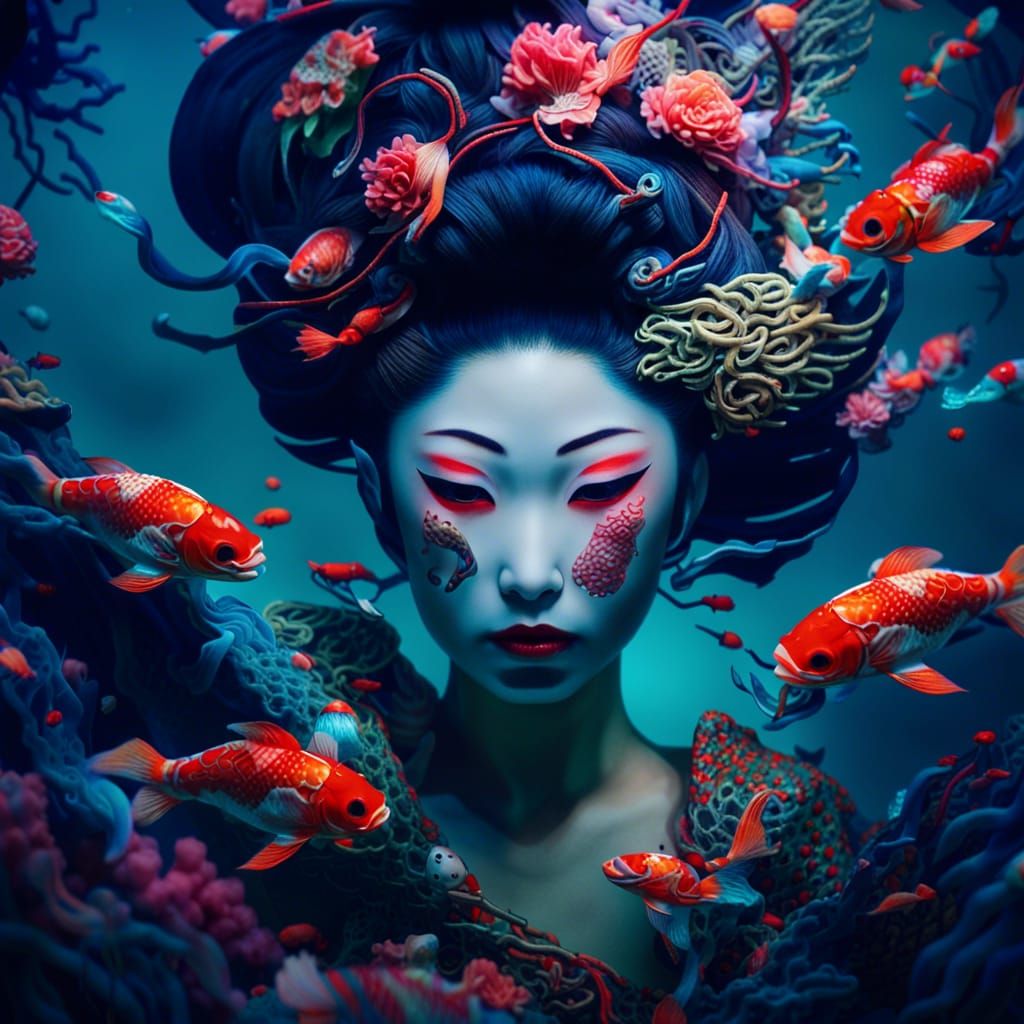 Underwater Geisha II