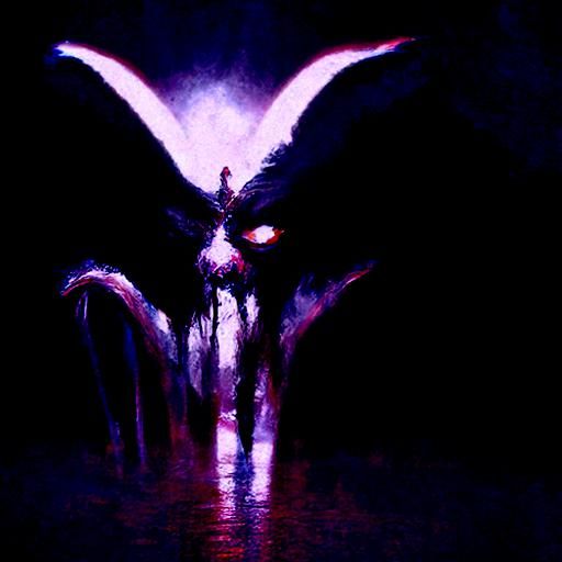 Sinister Lucifer in Dark Fantasy Style