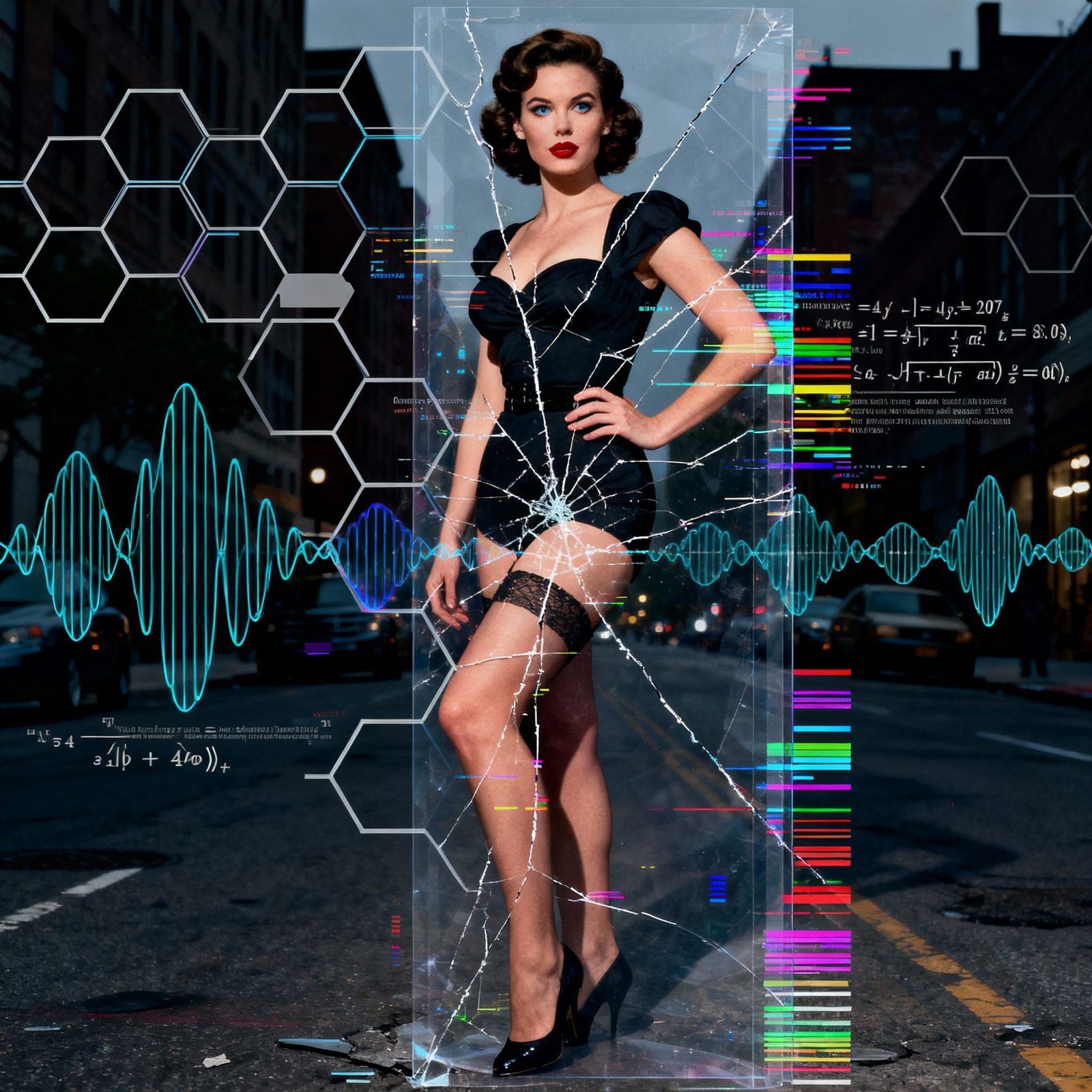 Glitch Art Photography: Reality's Code Revealed