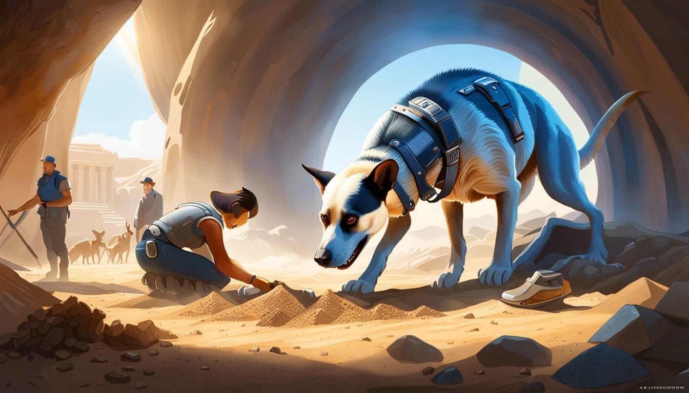 Bandit at the Dig Site 5