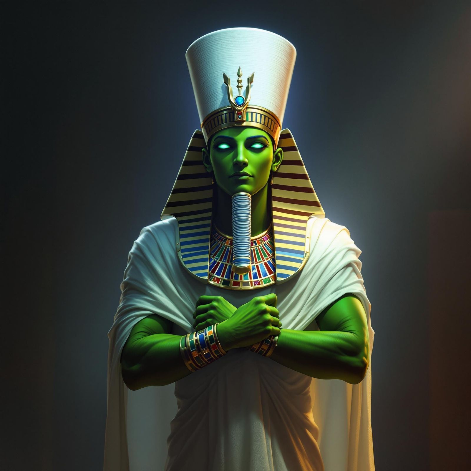 Osiris: God of Afterlife in Regal Fantasy