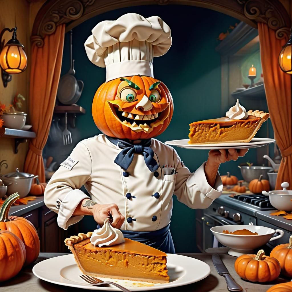 Pumpkin chef