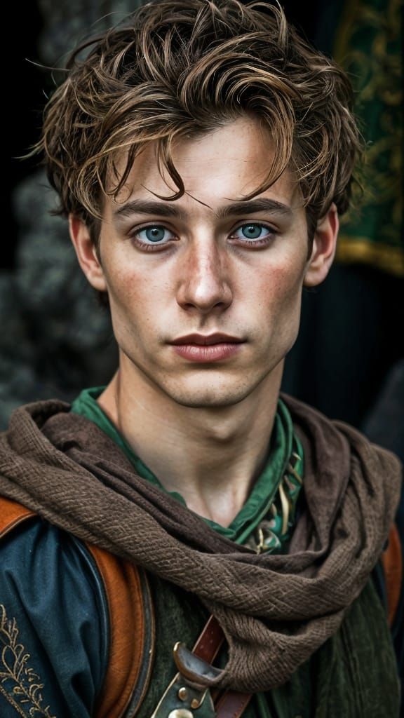 Medieval Knight Concept Art in Vibrant Colors