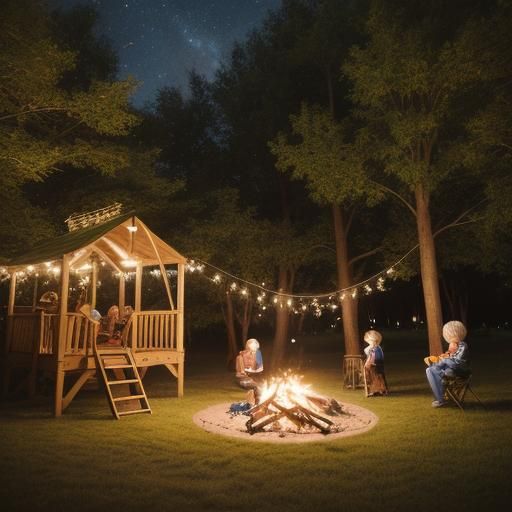 Nostalgic Childhood Moments Captured in Natural Light