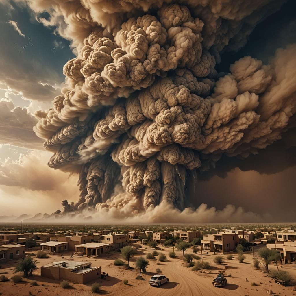 Dangerous Haboob: Epic Digital Matte Painting