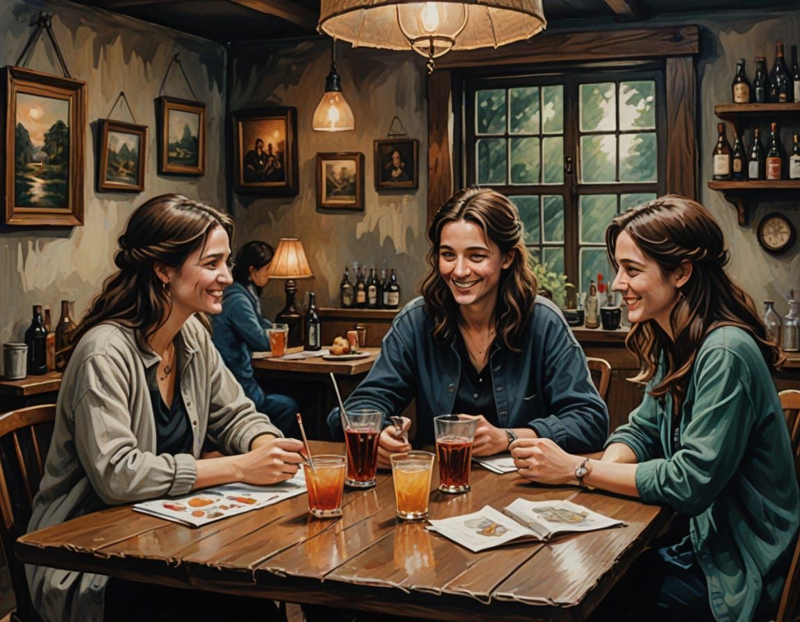 Cozy Studio Gathering in Cottagecore Style