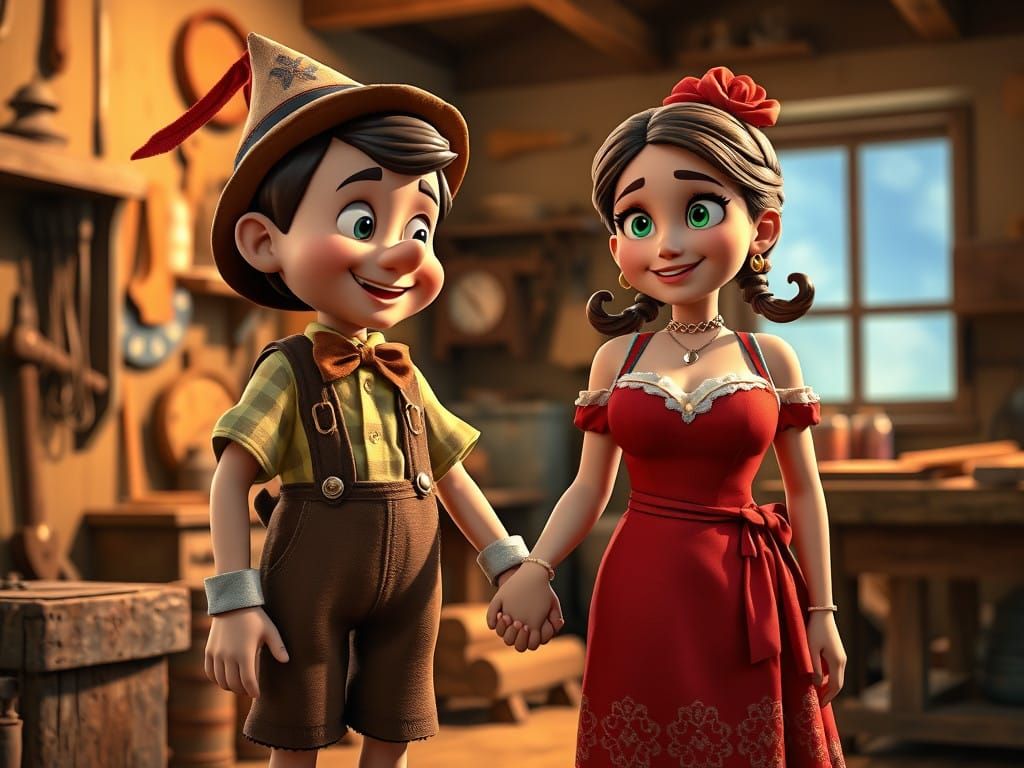 Pinocchio has a Girlfriend 4