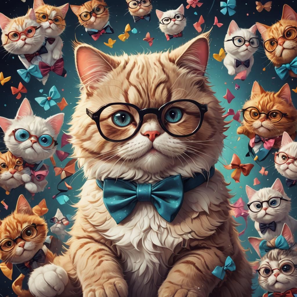 Purrfessor Kit Meowtington III