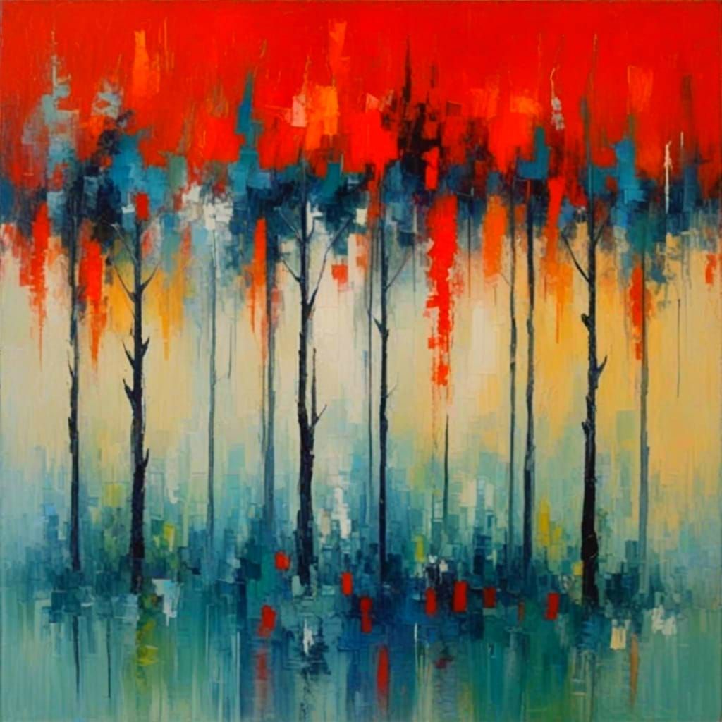 Abstract Impressionist Masterpiece