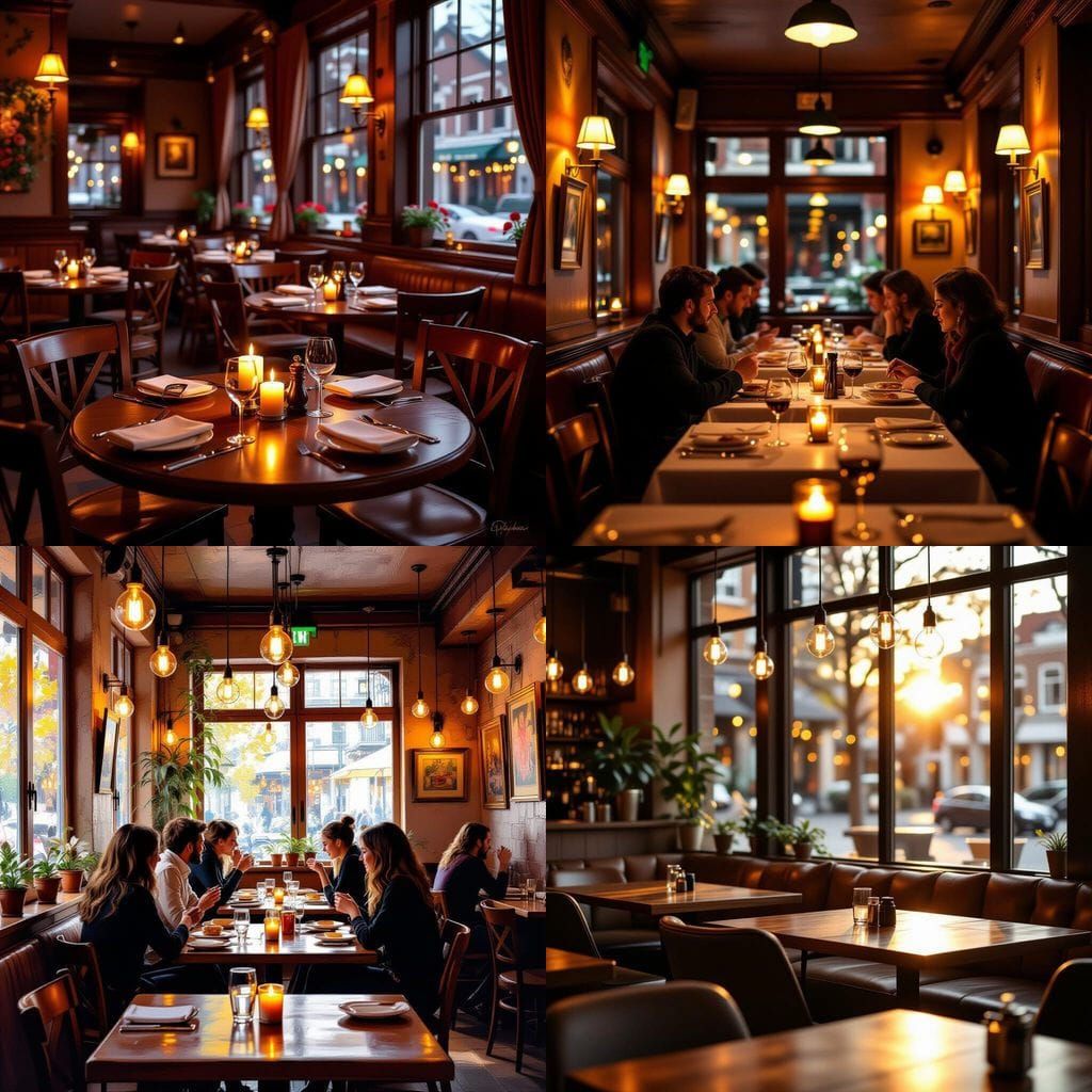 Cozy Restaurant Ambiance