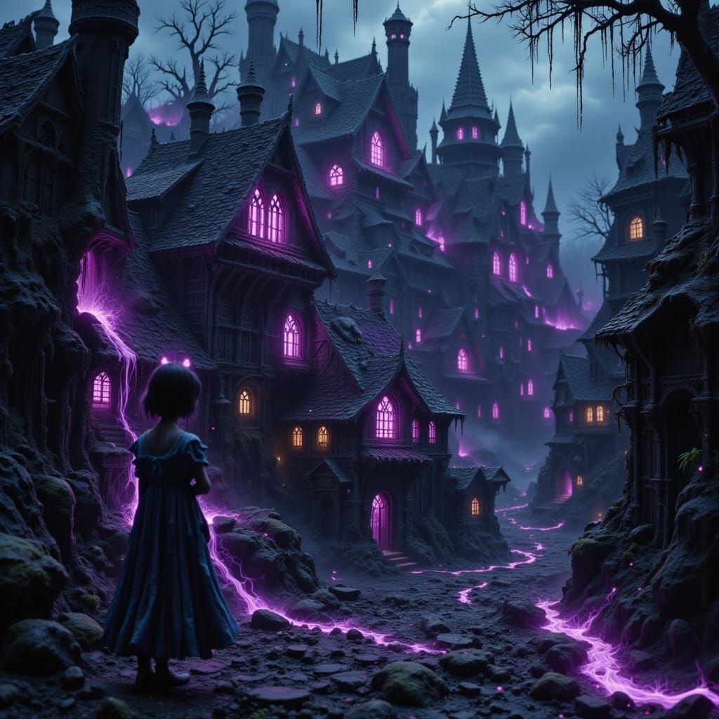 Medieval Village Under Siege by Mysterious Children